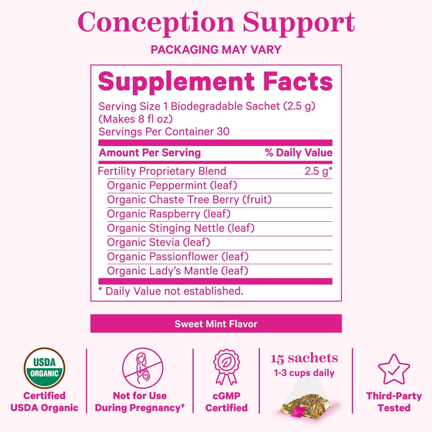 Fertility Tea (3 Flavors)