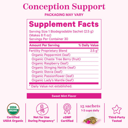 Fertility Tea (3 Flavors)